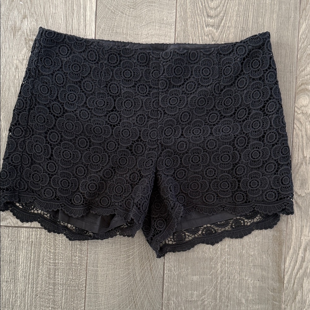 Banana Republic Dark Lace Shorts